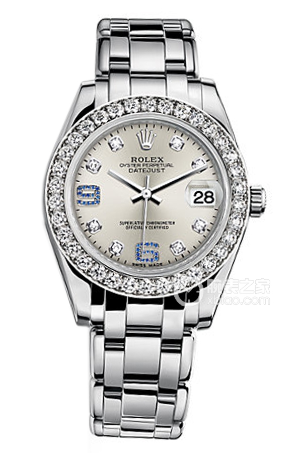 Rolex PEARLMASTER 81299-Silver Dial