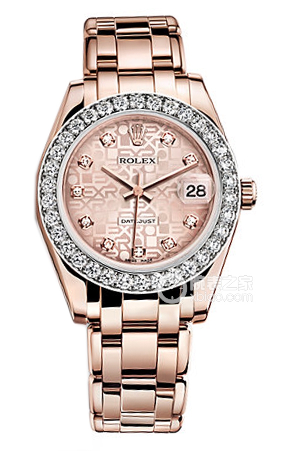 Rolex PEARLMASTER 81285Pink Dial