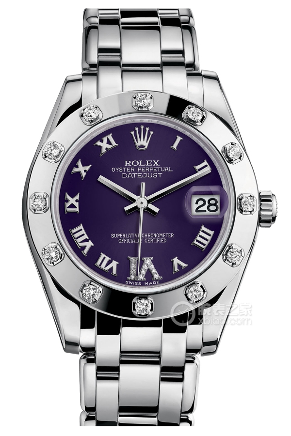 Rolex PEARLMASTER 81319 Purple Dial