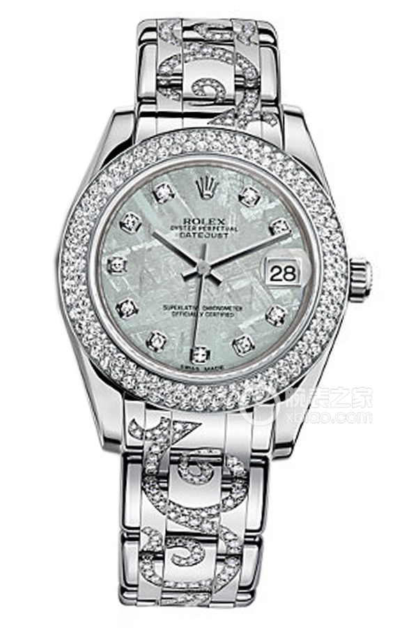 Rolex PEARLMASTER 81339 Meteorite Dial