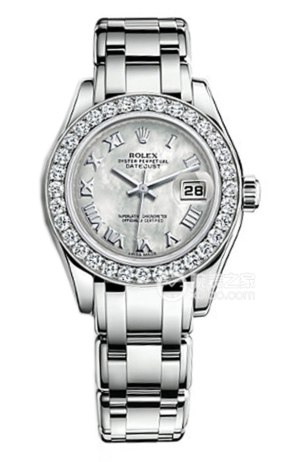Rolex PEARLMASTER 80299 Mother of Pearl Dial