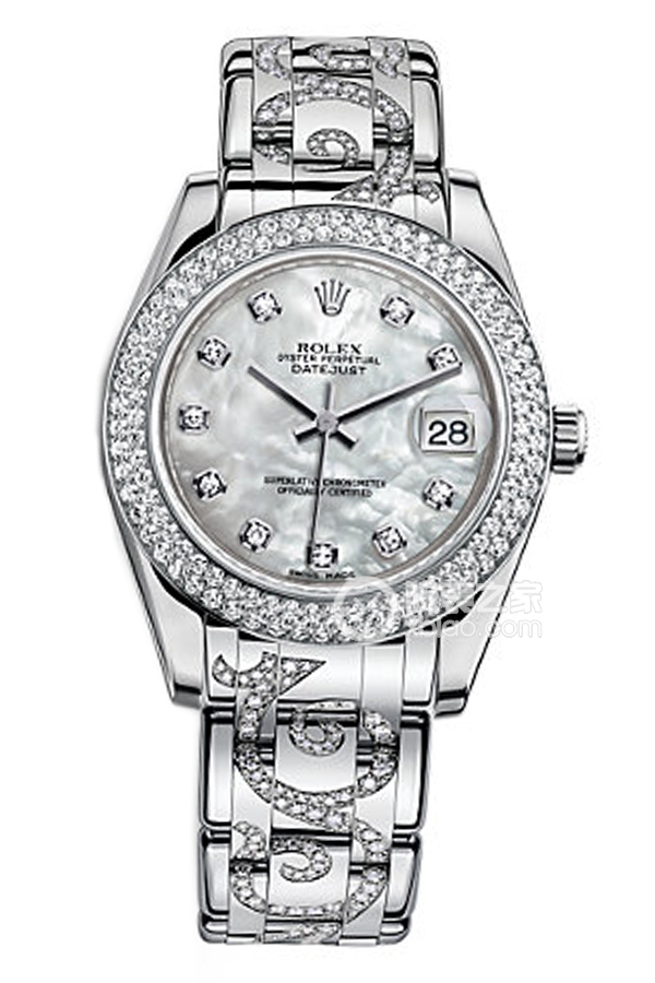 Rolex PEARLMASTER 81339 Mother of Pearl Dial