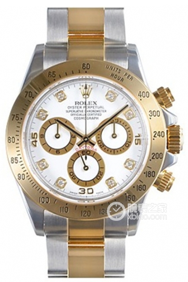 Rolex COSMOGRAPH DAYTONA 116523 White Dial with Diamonds