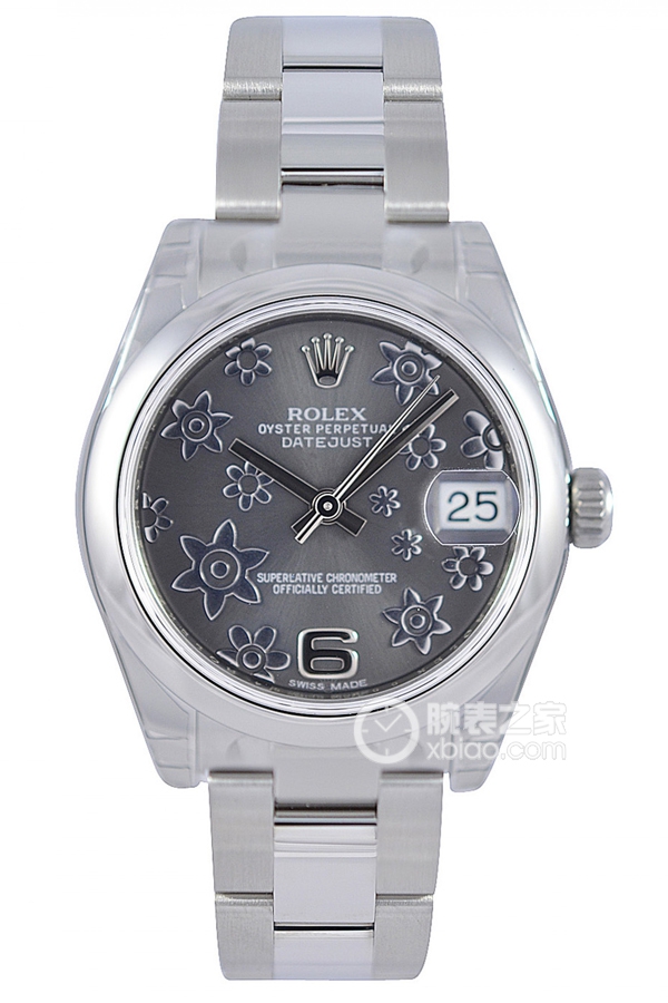 Rolex DATEJUST m178240-0040 Gray Pattern Dial