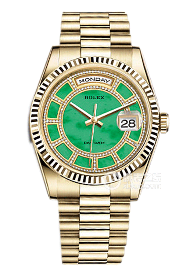 Rolex DAY-DATE 118238 Green Dial with President Bracelet