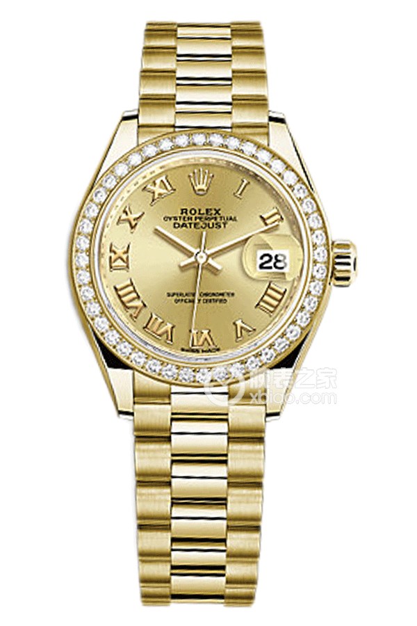 Rolex LADY-DATEJUST 279138RBR Champagne Dial
