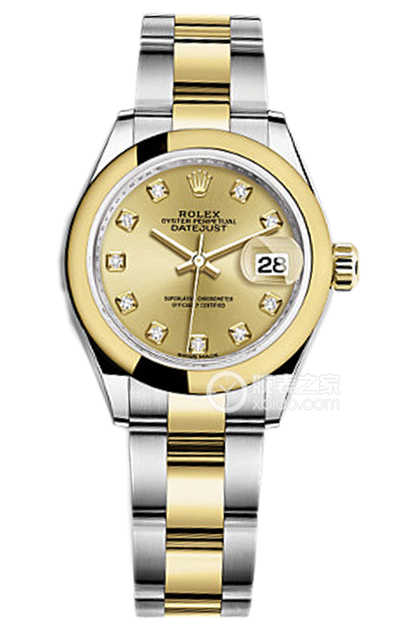 Rolex LADY-DATEJUST m279163-0012 Champagne Dial