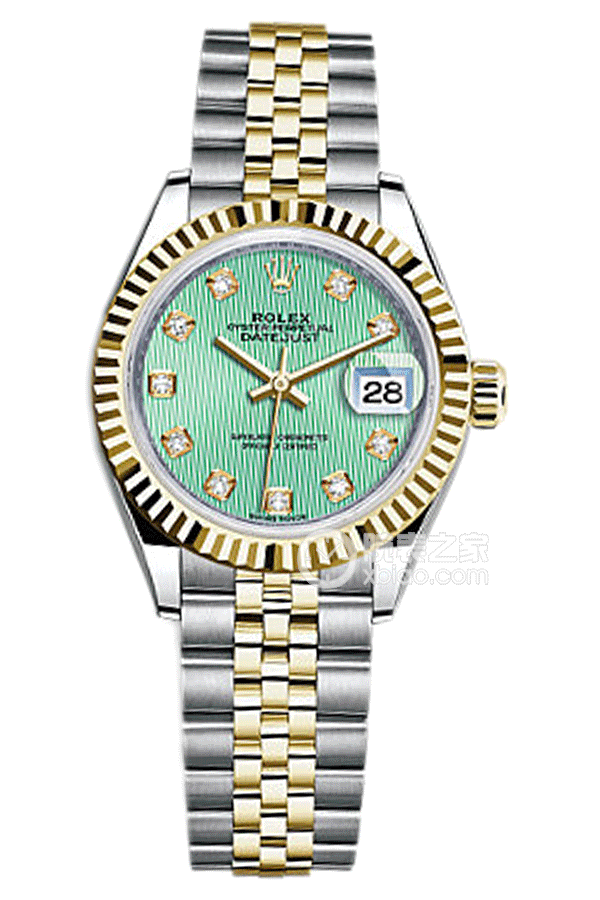 Rolex LADY-DATEJUST m279173-0015 Green Dial