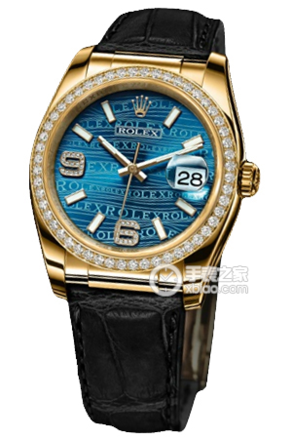 Rolex LADY-DATEJUST 116188 Blue Dialwith Diamonds
