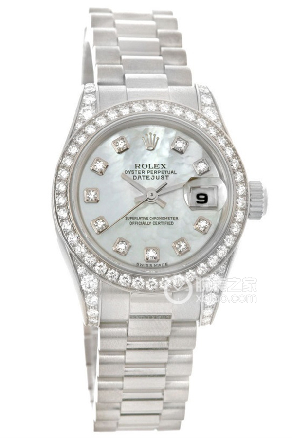 Rolex LADY-DATEJUST 179159 White Dialwith Diamonds