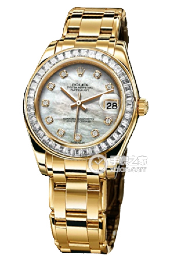 Rolex LADY-DATEJUST 81308BRIL White Mother of Pearl