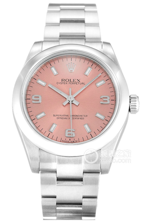 Rolex OYSTER PERPETUAL 177200 Pink Dial Oyster Bracelet