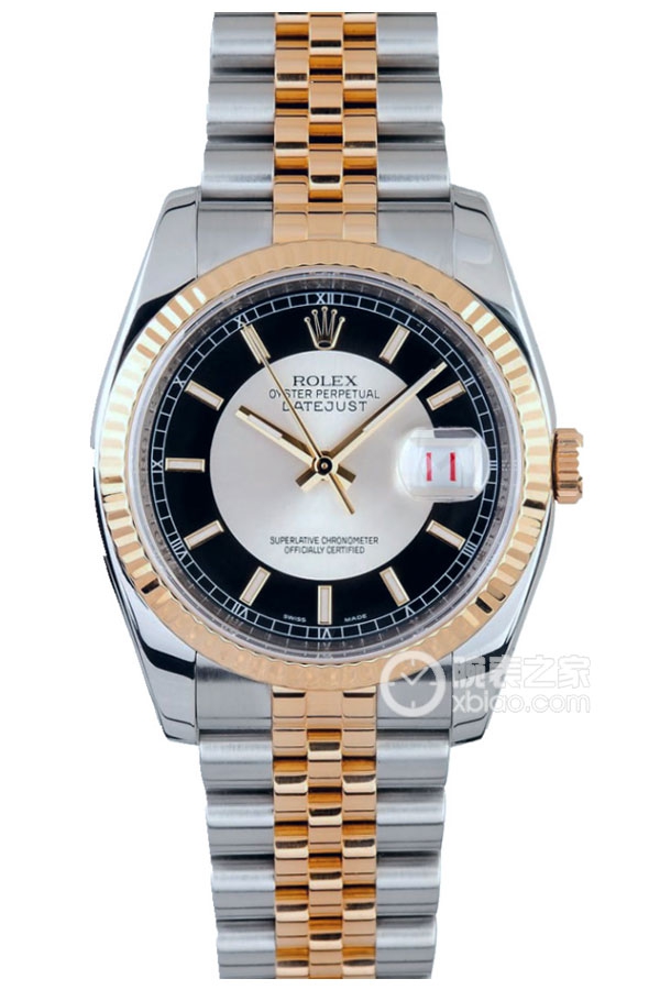 Rolex DATEJUST 116233 Black Dial White Center