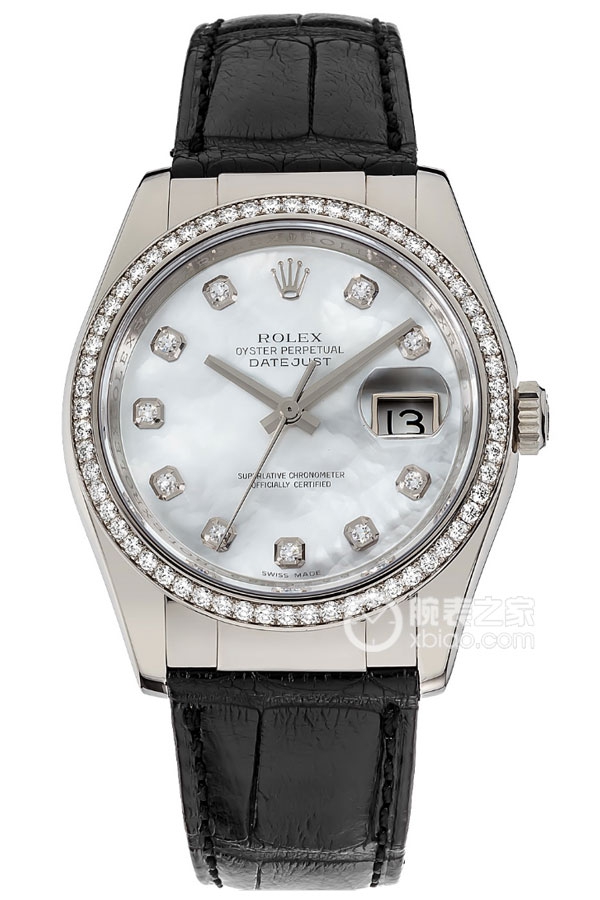Rolex DATEJUST 116189 White Mother of Pearl with Diamonds