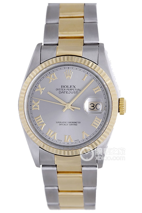 Rolex LADY-DATEJUST 179173-63133SR Gray Dial Oyster Bracelet Two-tone
