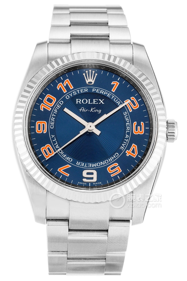 Rolex AIR-KING 114234 Blue Dial
