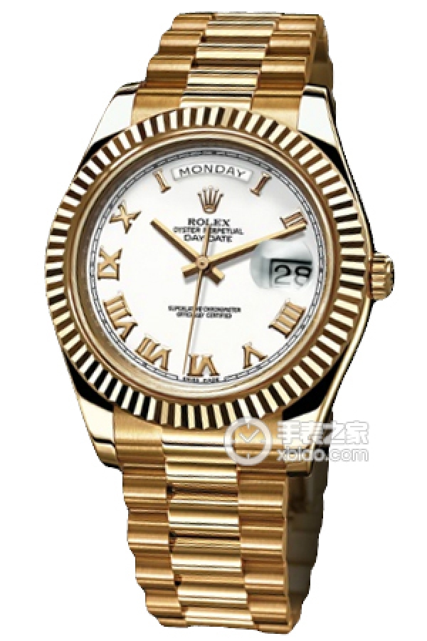 Rolex DAY-DATE 218238-83218 White Dial