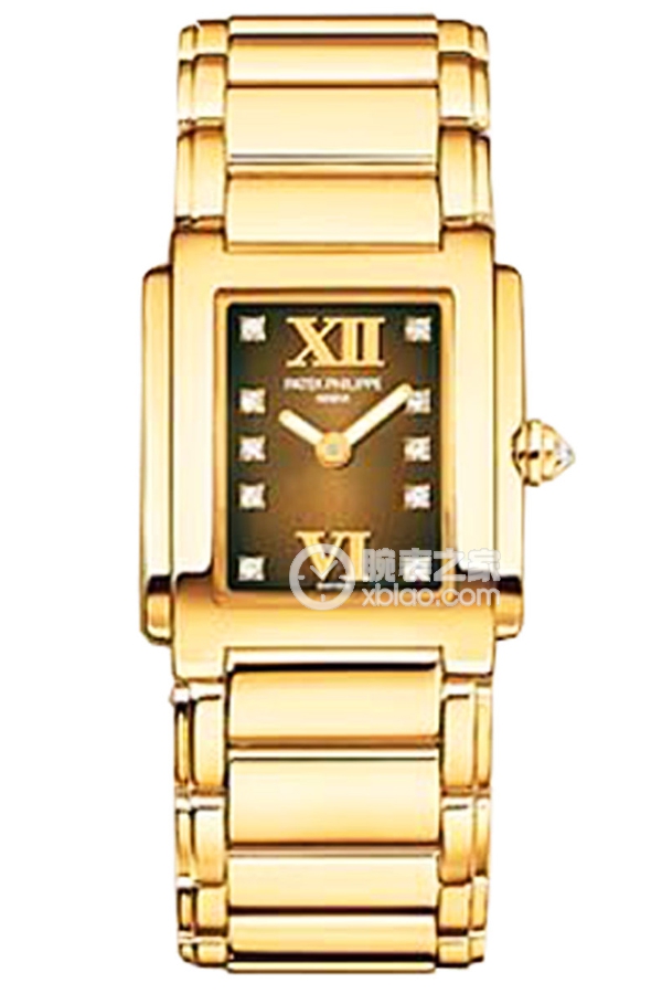 PATEK PHILIPPE TWENTY~4 4907/1J-010 Gold Coffee Dial