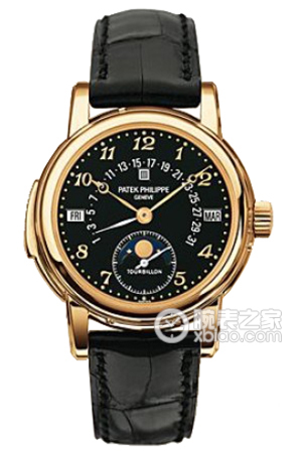 PATEK PHILIPPE GRAND COMPLICATIONS 5016J Gold Black Dial