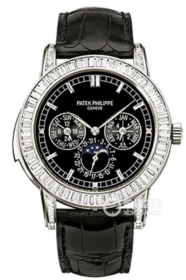 PATEK PHILIPPE GRAND COMPLICATIONS 5073P Platinum Black Dial