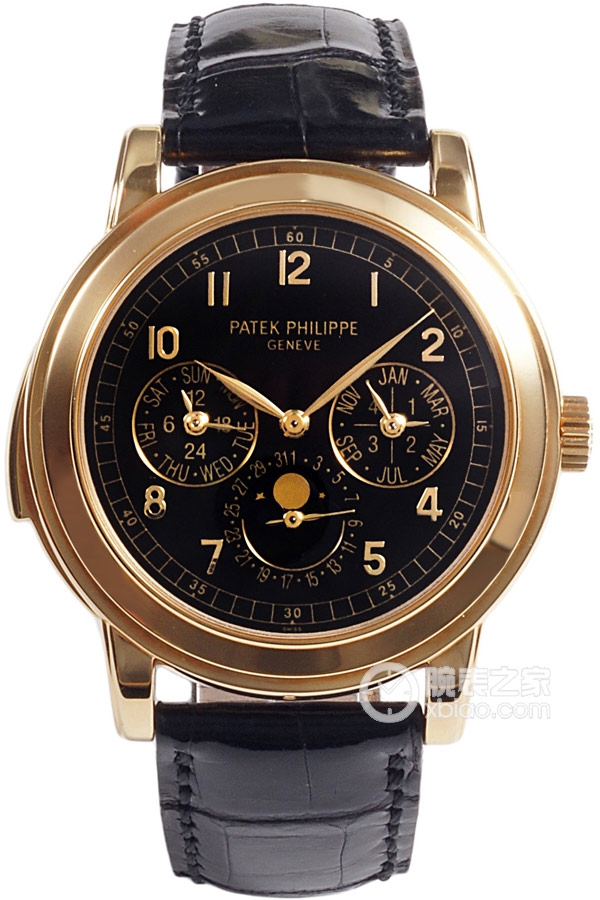 PATEK PHILIPPE GRAND COMPLICATIONS 5074R Rose Gold Black Dial